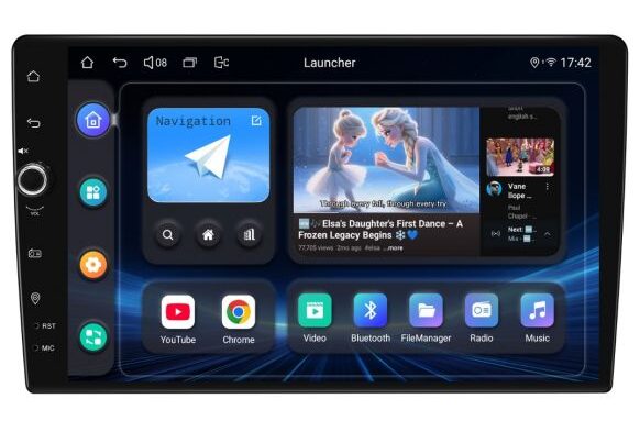 10" Car Stereo with Wireless Apple CarPlay & Android Auto | Touchscreen Multimedia - Image 2